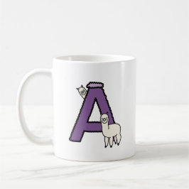 Caneca De Café A é para... personalizado