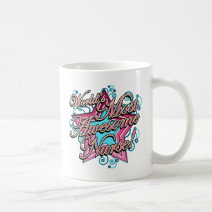 Caneca De Café A enfermeira a mais impressionante dos mundos
