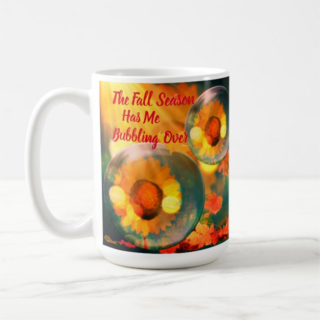 Caneca De Café A Época De Queda Me Deu Um Bocado (Esquerda)