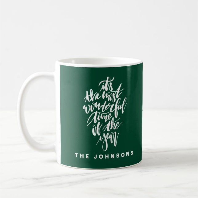 Caneca De Café a época mais maravilhosa do ano... (Esquerda)