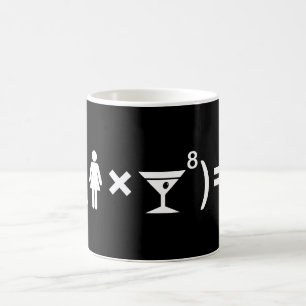 Caneca De Café A Equação do Amor para as Mulheres