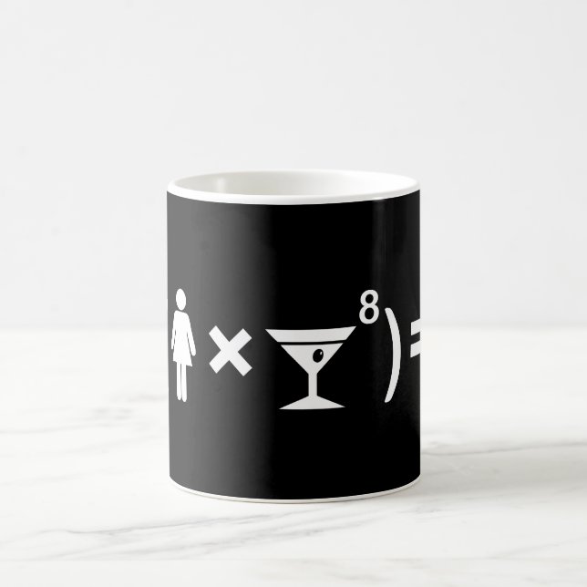 Caneca De Café A Equação do Amor para as Mulheres (Centro)