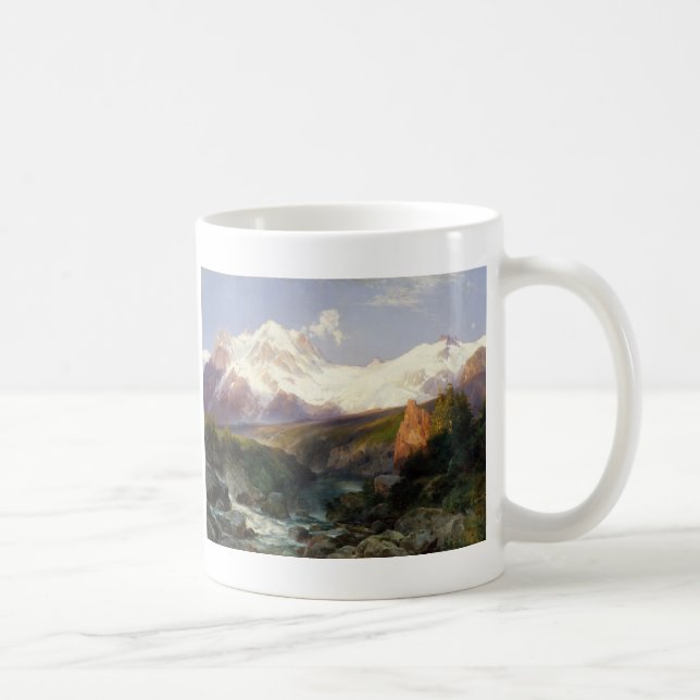 Caneca De Café A escala de Teton (Direita)
