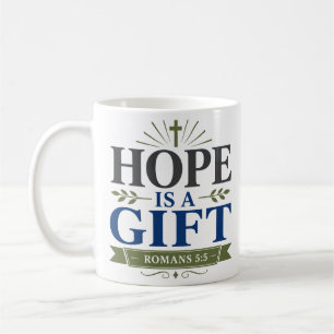 Caneca De Café A Esperança É Um Presente Devoção Diária De Fé