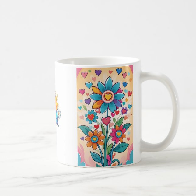 Caneca De Café a essência da vida (Direita)