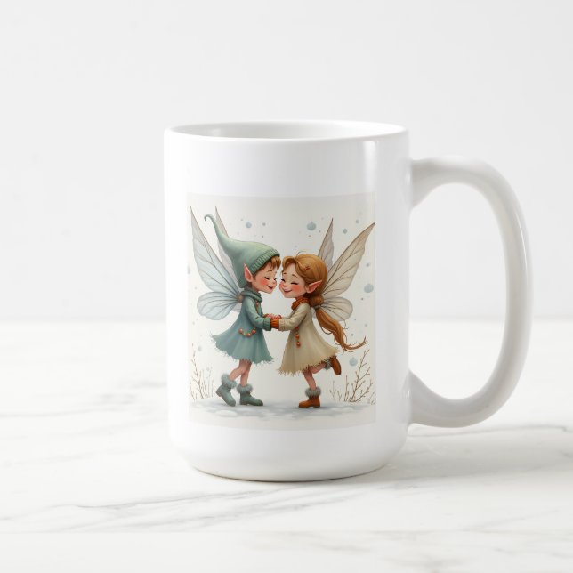 Caneca De Café A fada de inverno de um par de Mugs (Direita)