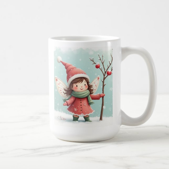 Caneca De Café A fada de inverno Mugs (Direita)