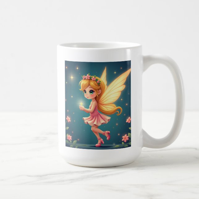 Caneca De Café A fada dos Lâmpadas (Direita)