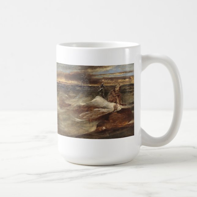Caneca De Café A fada e a serpente de mar (Direita)
