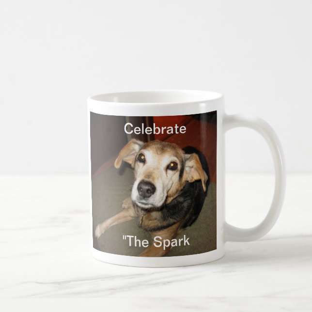 Caneca De Café A faísca de vida (Direita)