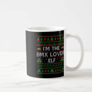 Caneca De Café A família a combinar feio Eu sou o Bmx Lover Elf C