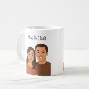 Caneca De Café A Família Junta Parece Casa.