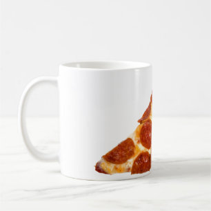 Caneca De Café A fatia clássica de pizza de pepperoni SlipperyJoe