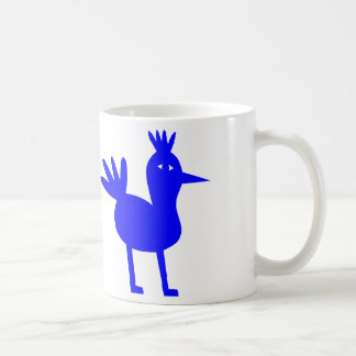 Caneca De Café A felicidade do Bluebird aprecia seu café