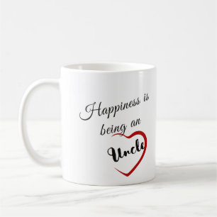 Caneca De Café A felicidade é ser um tio