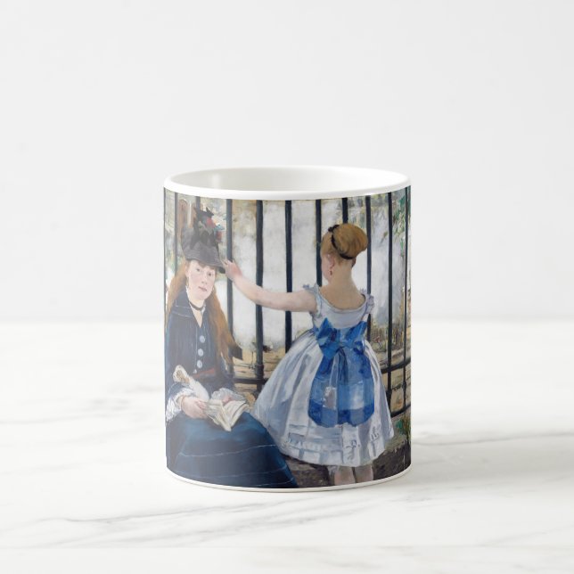Caneca De Café A ferrovia, Edouard Manet (Centro)