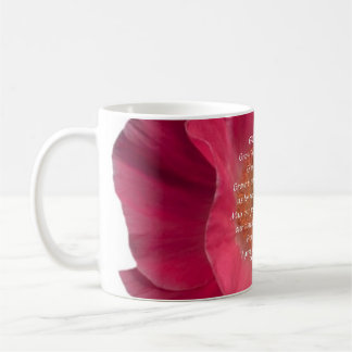 Caneca De Café a flor, CRESCE TOGETHERGrow mais afeiçoado de se;