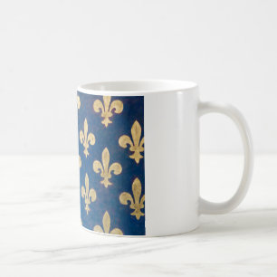 Caneca De Café A flor de lis ou a flor de lis