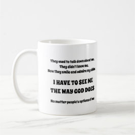 Caneca De Café A FORMA COMO DEUS FAZ Mug