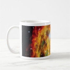 Caneca De Café A Foto do Hubble da Nebulosa Medusa no Espaço Exte