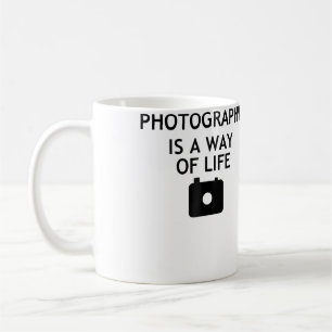 Caneca De Café A Fotografia É Um Modo De Vida
