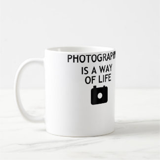 Caneca De Café A Fotografia É Um Modo De Vida