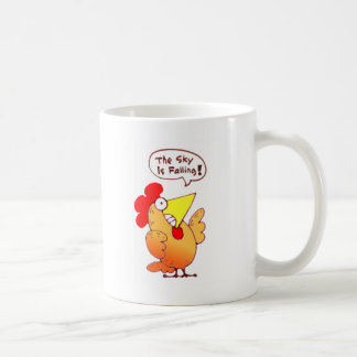 Caneca De Café A galinha dos desenhos animados pouco diz que o