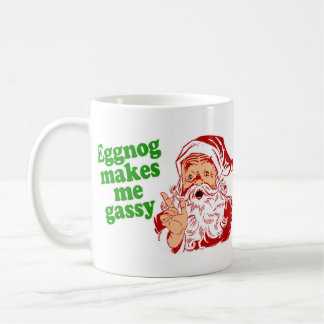 Caneca De Café A gemada faz o papai noel Fart