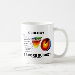 Caneca De Café A Geologia É Um Tema Fundamental Da Atitude Da Ciê