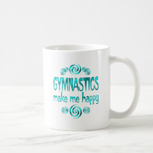 Caneca De Café A ginástica faz-me feliz