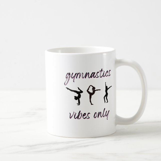 Caneca De Café A ginástica só vende atleta dançante (Direita)