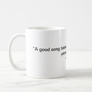 Caneca De Café A good song mug