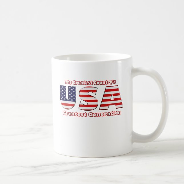 Caneca De Café A grande geração de América (Direita)