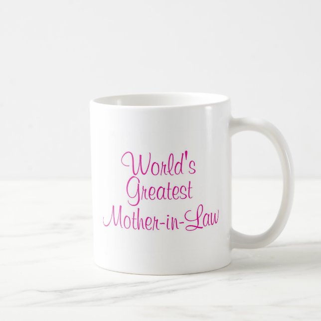Caneca De Café A grande sogra dos mundos (Direita)