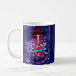CANECA DE CAFÉ A GRAVIDADE NÃO PODE ME SEGURAR