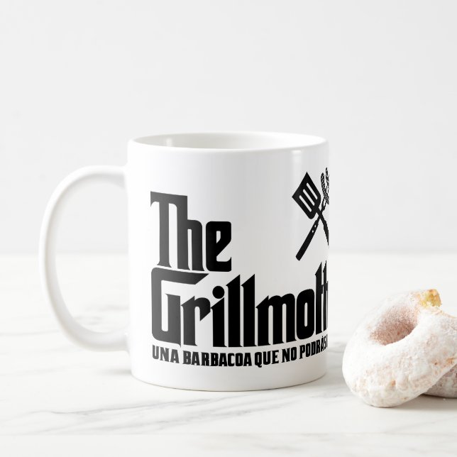 Caneca De Café A Grillmães (Com Donut)