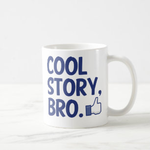 CANECA DE CAFÉ A HISTÓRIA LEGAL BRO MANUSEIA ACIMA! EU GOSTO