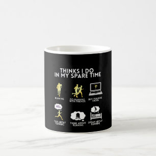 Caneca De Café A ideia engraçada de presente da Maratona da Corr