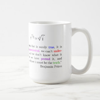 Caneca De Café A identidade de Euler