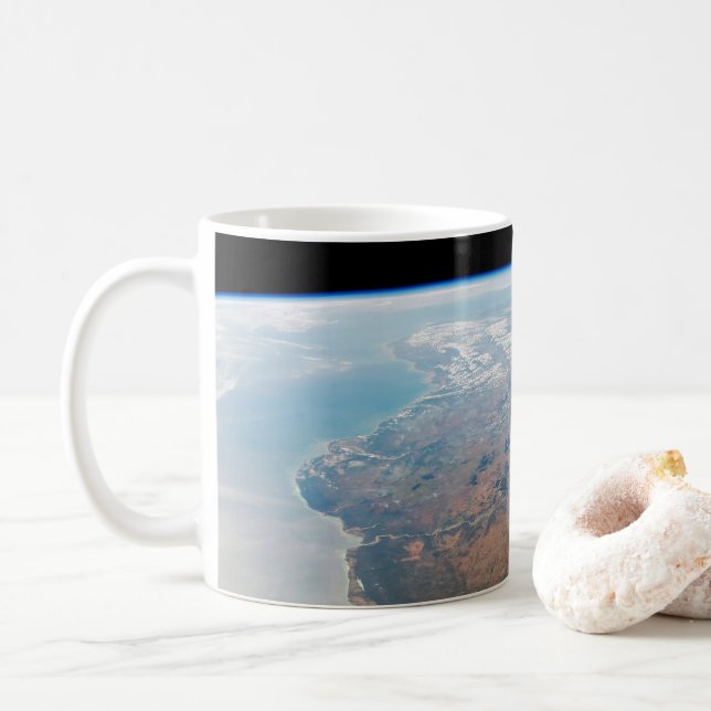 Caneca De Café A Ilha De Madagáscar. (Com Donut)