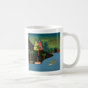 Caneca De Café A ilha vulcânica 2008