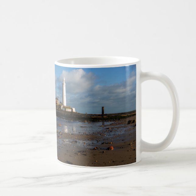 Caneca De Café A ilha | Whitley de St Mary, Inglaterra (Direita)