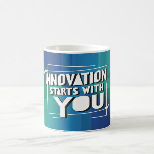 Caneca De Café A Inovação Começa Com Você opção 3