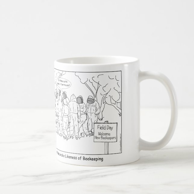 Caneca De Café A Insuportável Probabilidade da Apicultura - Mug (Direita)