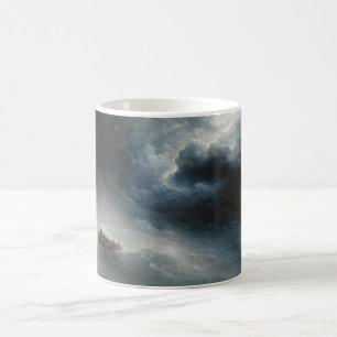 Caneca De Café A ira dos mares (por Ivan Aivazovsky)