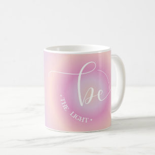Caneca De Café A Lavanda De Citação Inspiracional Moderna É A Luz