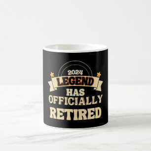 Caneca De Café A lenda se aposentou oficialmente