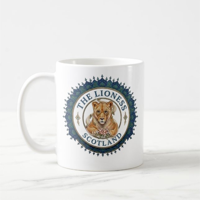 Caneca De Café A Leoa. Escócia (Esquerda)