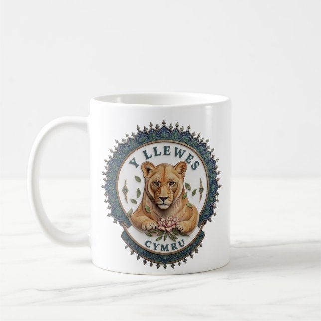Caneca De Café A leoa. Inglaterra (Esquerda)