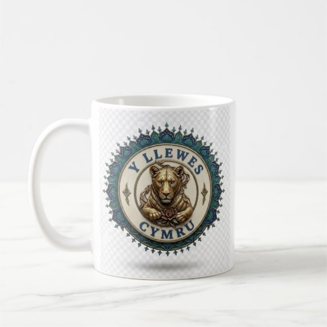 Caneca De Café A leoa. Inglaterra (Esquerda)